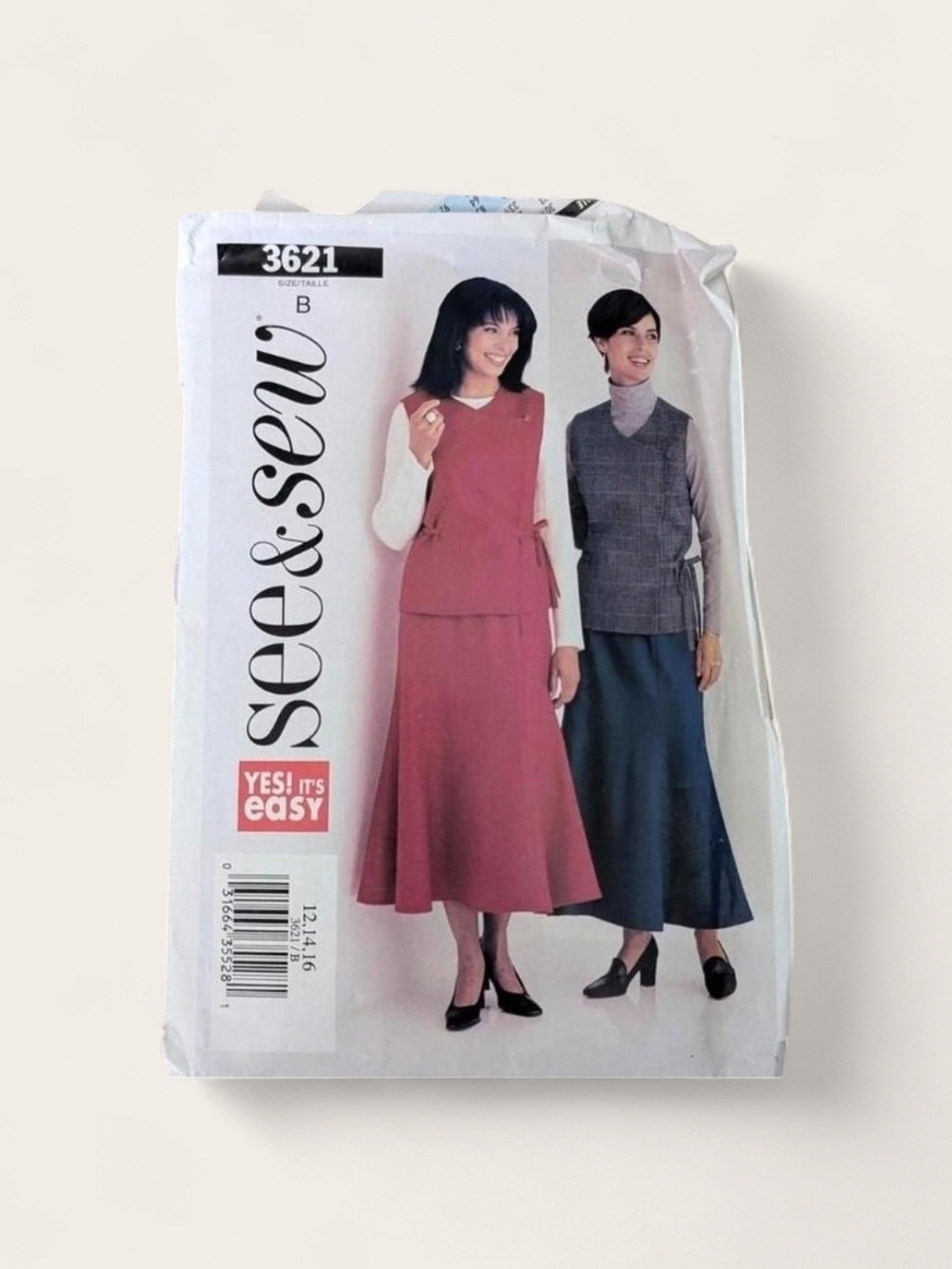 2002 Butterick sewing pattern